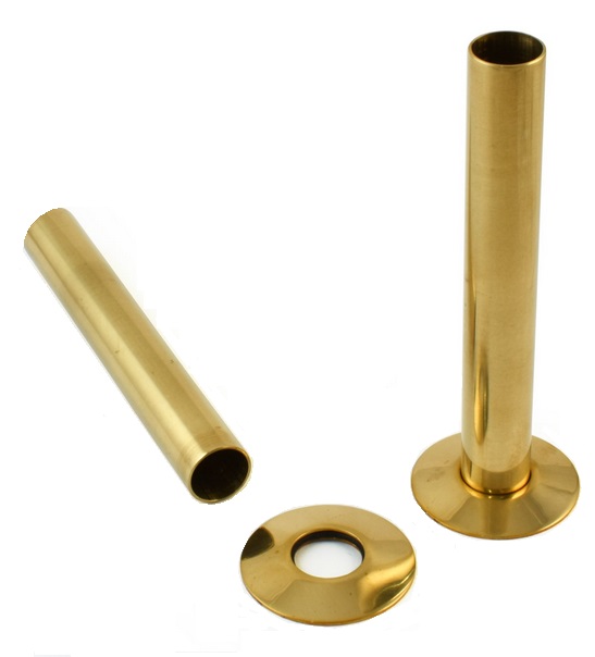 Belgravia Corner Thermostatic Valve - Un-Lacquered Brass